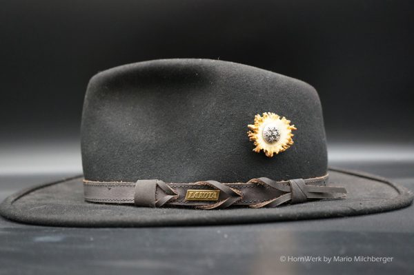 Hutschmuck Rehrose – Bild 2