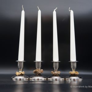Kerzenständer 4er Set Reh