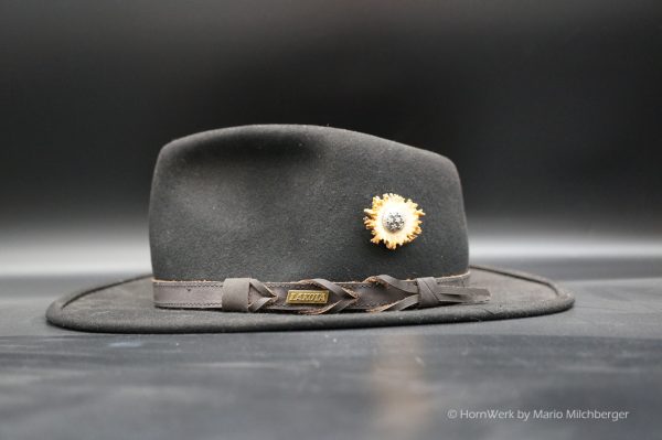 Hutschmuck Rehrose – Bild 5