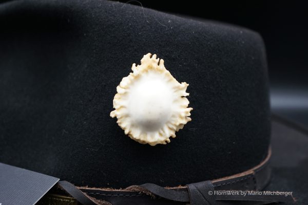 Hutschmuck Rehrose – Bild 3