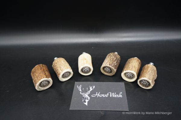 Möbelgriffe Hirschhorn 6er Set – Bild 3