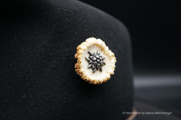 Hutschmuck Rehrose – Bild 4
