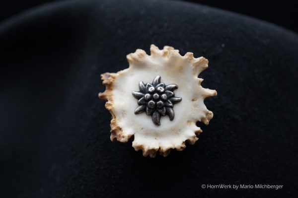 Hutschmuck Rehrose – Bild 2