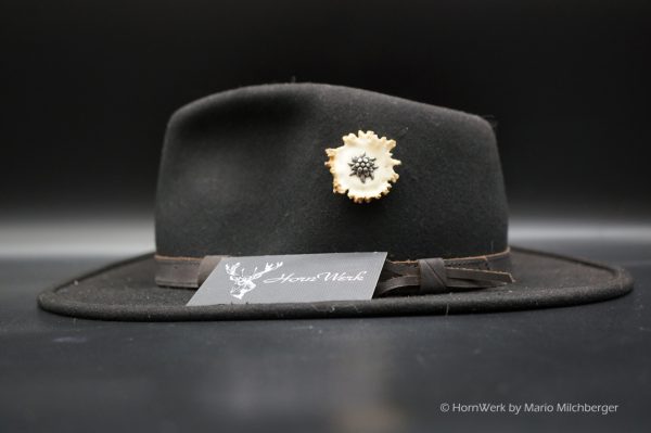 Hutschmuck Rehrose – Bild 3
