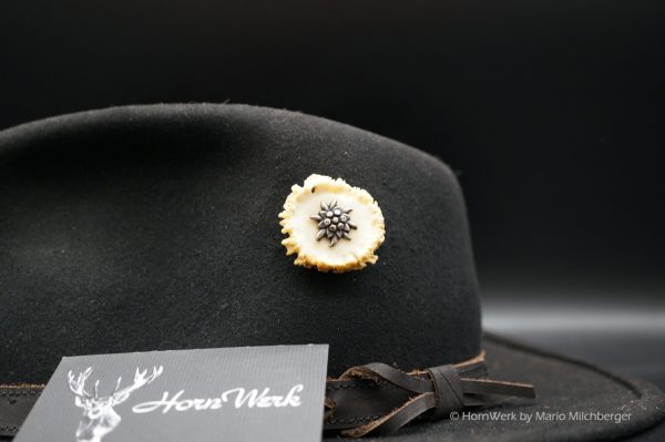 Hutschmuck Rehrose – Bild 3