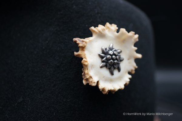 Hutschmuck Rehrose – Bild 4