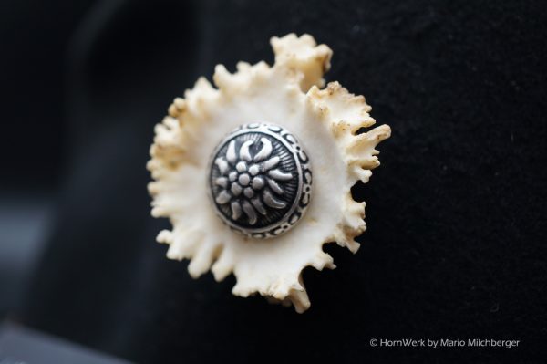 Hutschmuck Rehrose – Bild 2