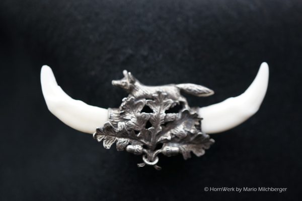 Hutnadel 2 Fuchshaken – Bild 4