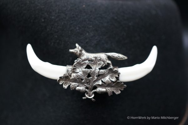 Hutnadel 2 Fuchshaken – Bild 4