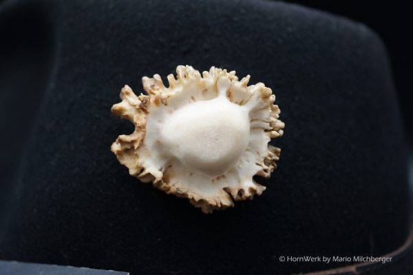 Hutschmuck Rehrose – Bild 3