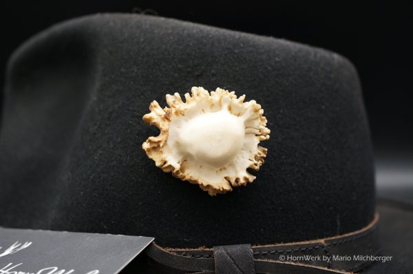 Hutschmuck Rehrose – Bild 2