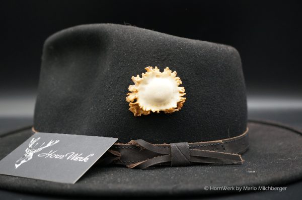 Hutschmuck Rehrose – Bild 2