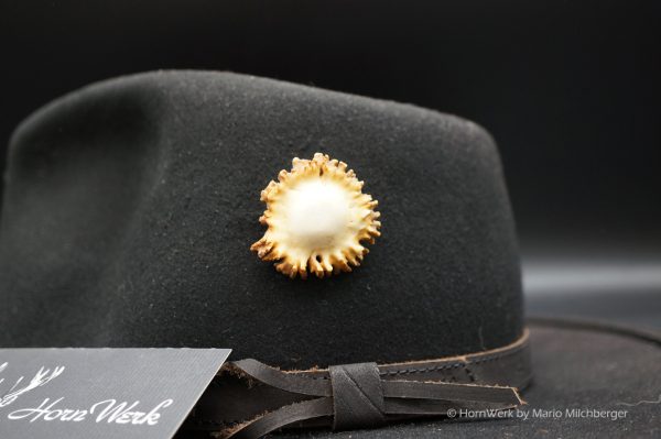 Hutschmuck Rehrose – Bild 2