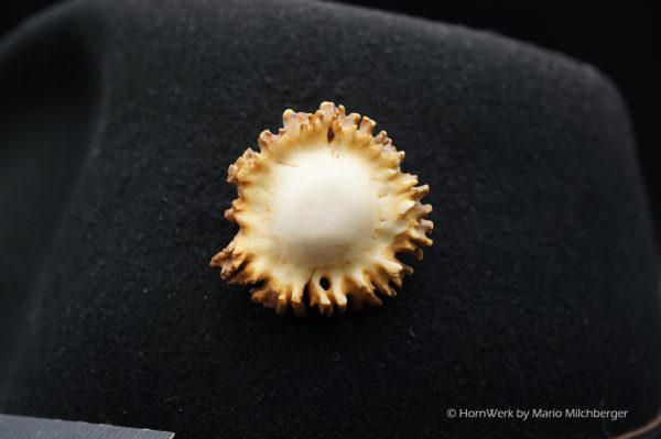 Hutschmuck Rehrose – Bild 3