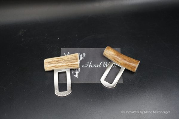 Gurtwarnstopper 2er Set Hirsch – Bild 2