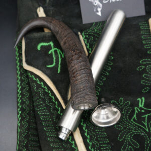 Gams Flachmann Lederne