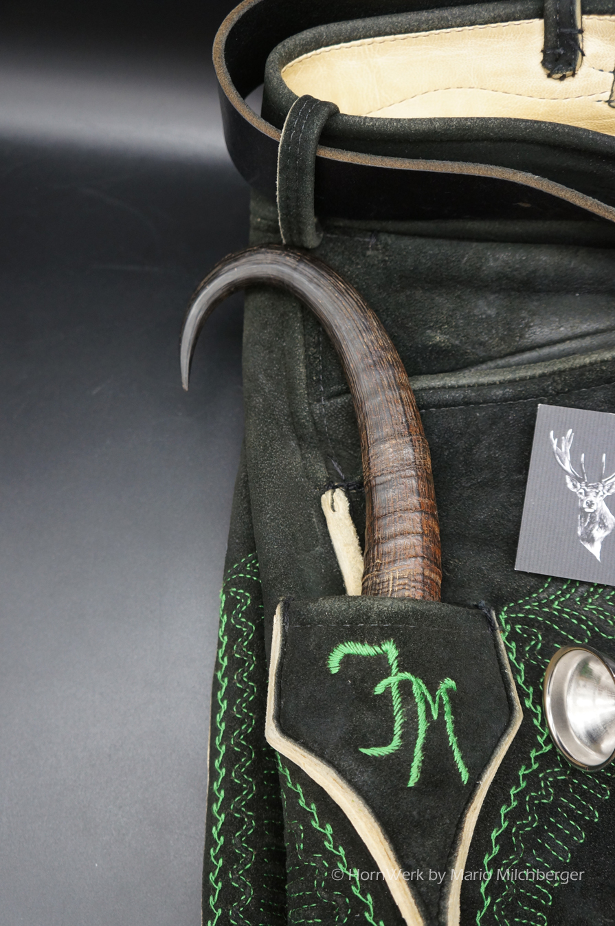 Gams Flachmann Lederne