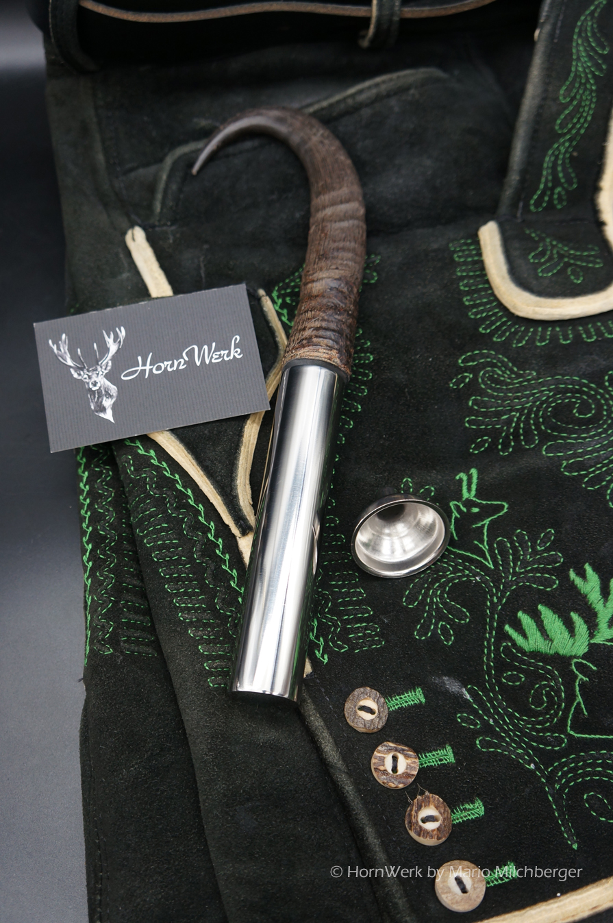 Gams Flachmann Lederne – Bild 5