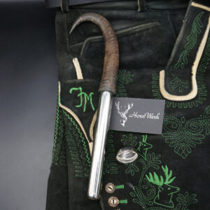 Gams Flachmann Lederne