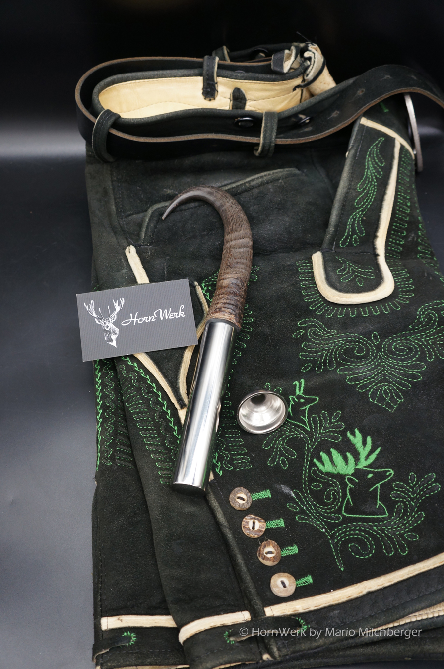 Gams Flachmann Lederne – Bild 3