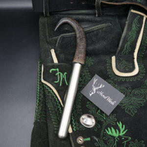 Gams Flachmann Lederne