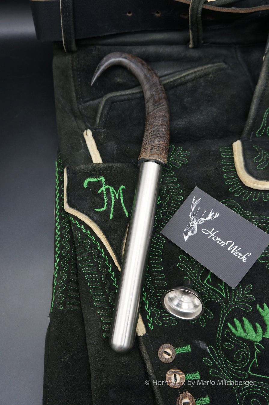 Gams Flachmann Lederne – Bild 3