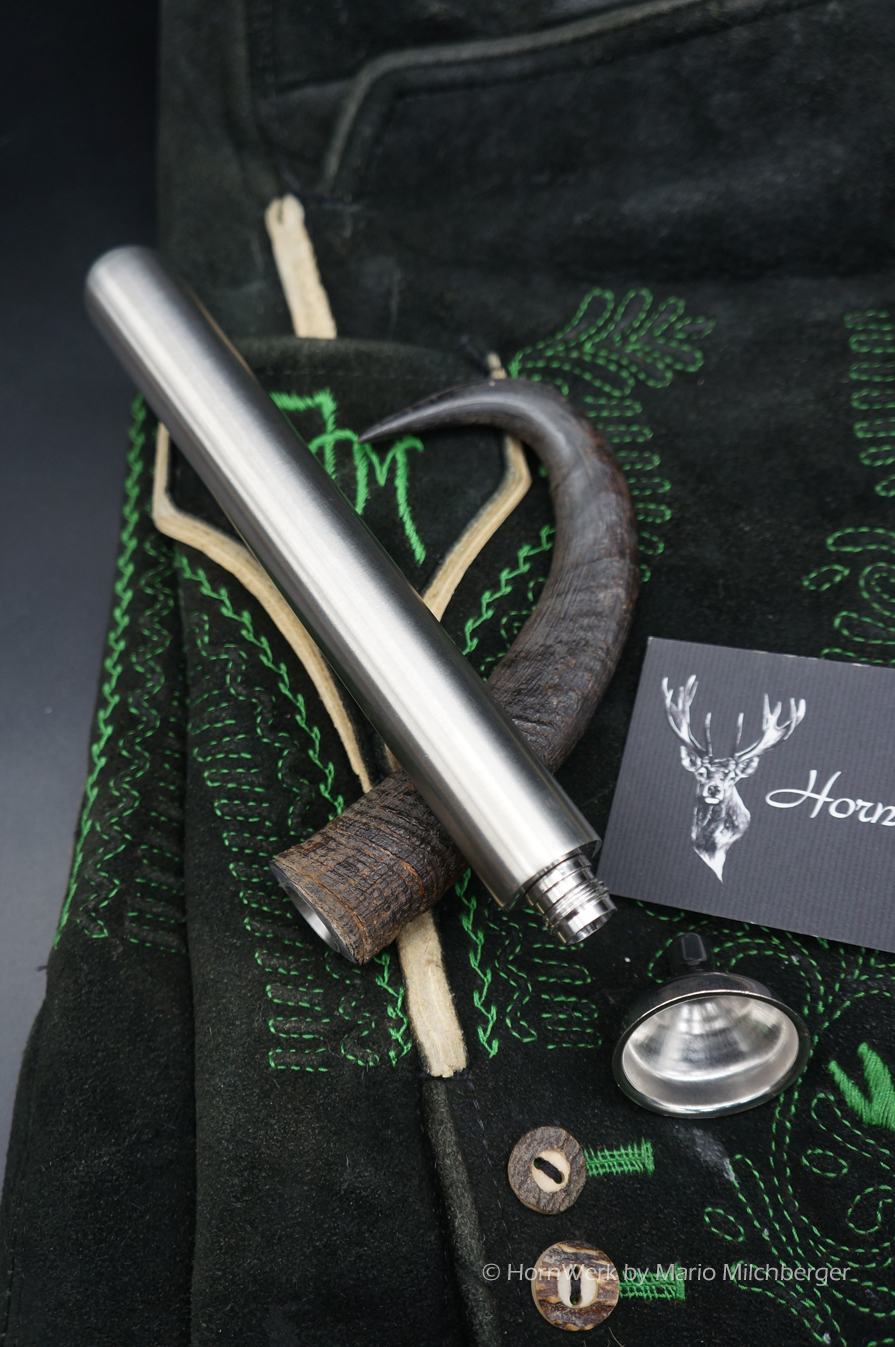 Gams Flachmann Lederne – Bild 5