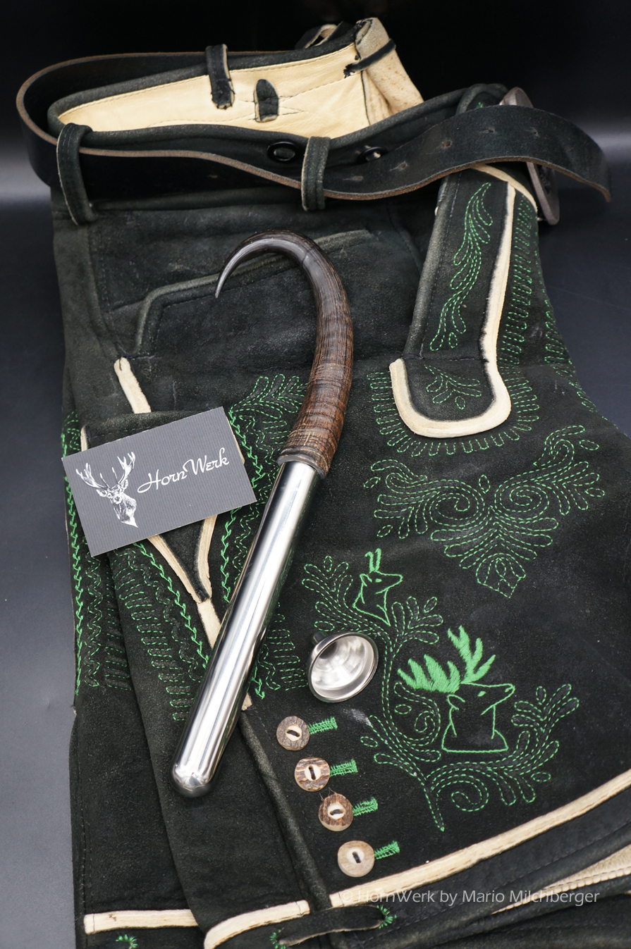 Gams Flachmann Lederne – Bild 2