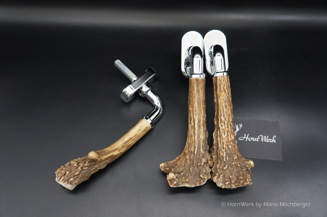 Fenstergriffe Hirsch 3er Set