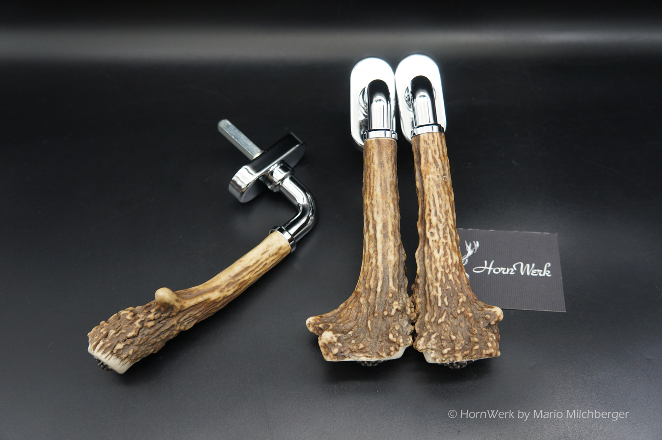 Fenstergriffe Hirsch 3er Set – Bild 4
