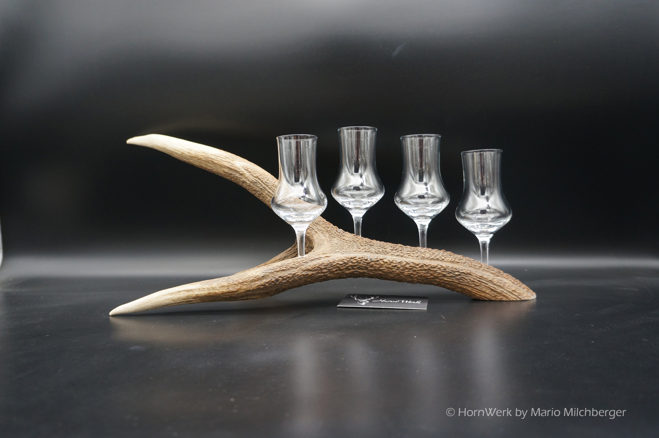 Geweihbar 4er Hirsch