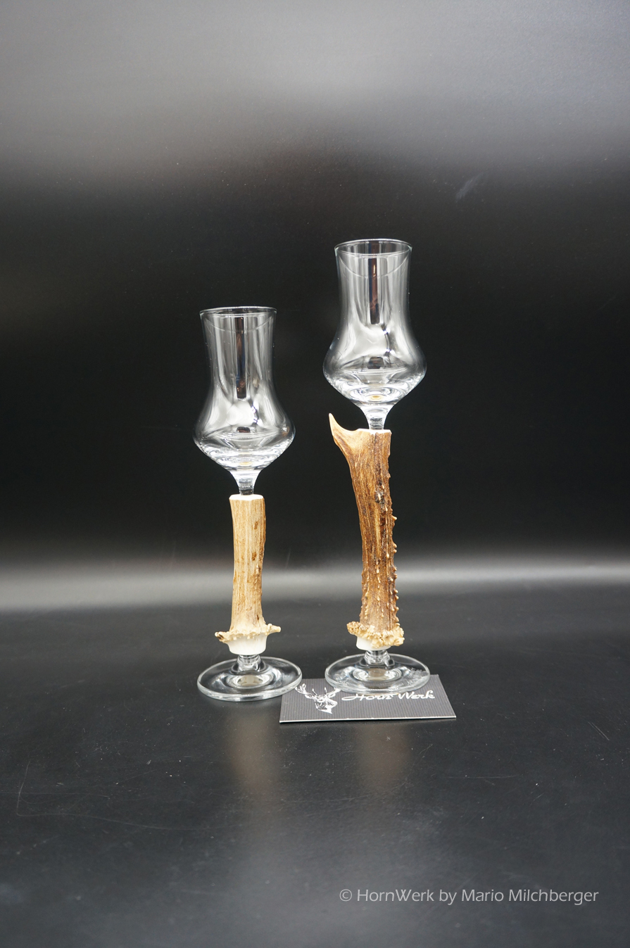 Schnapsgläser Reh 2er – Bild 2