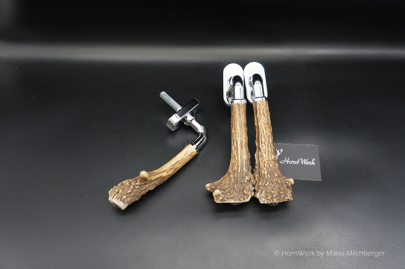 Fenstergriffe Hirsch 3er Set – Bild 3