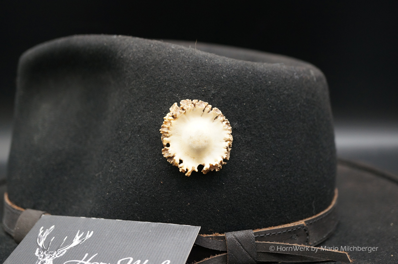 Hutschmuck Rehrose – Bild 3