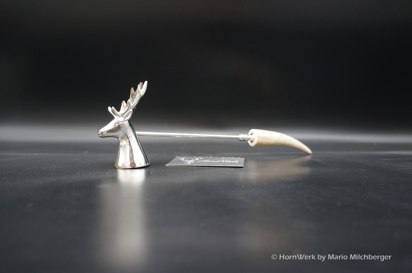 Kerzenlöscher Versilbert