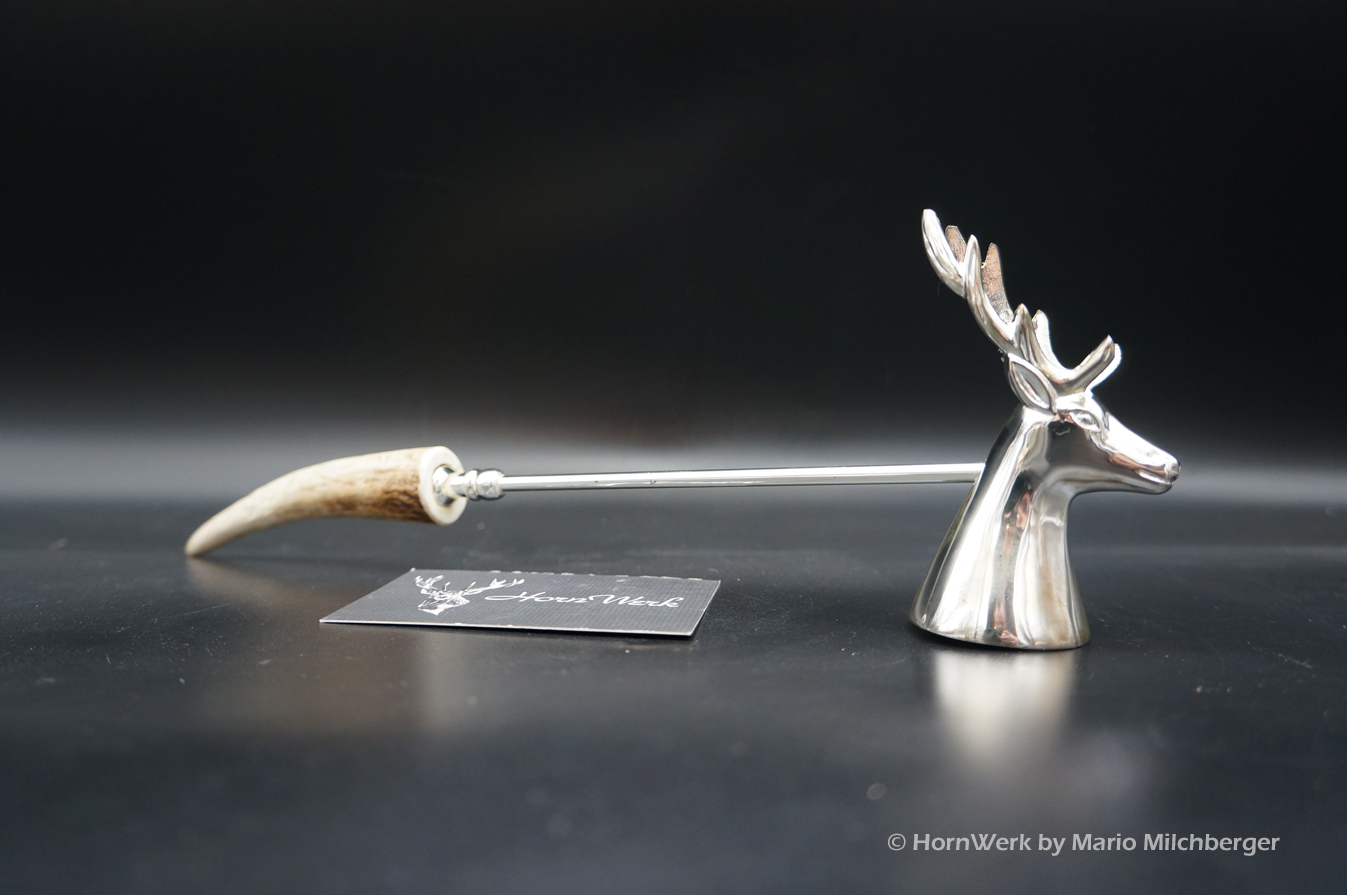 Kerzenlöscher Versilbert – Bild 2