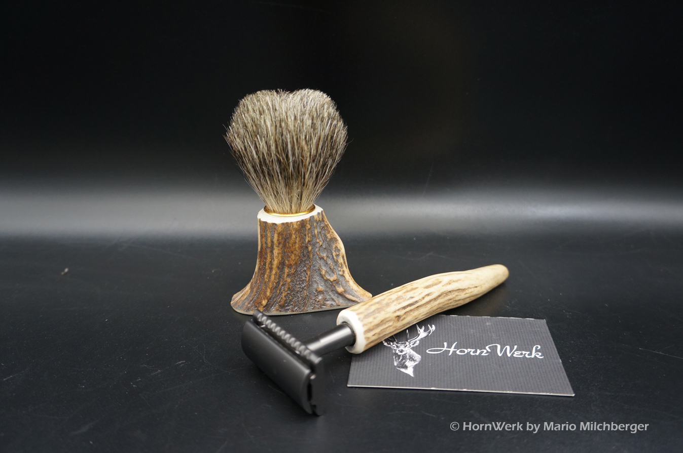 Rasur Set Dachs & Hirsch