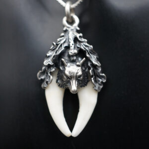 Fuchsanhänger mit Kette