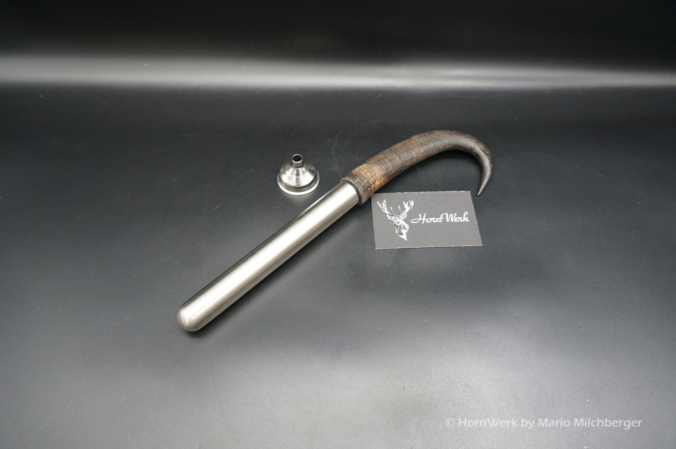 Gams Flachmann Lederne – Bild 5
